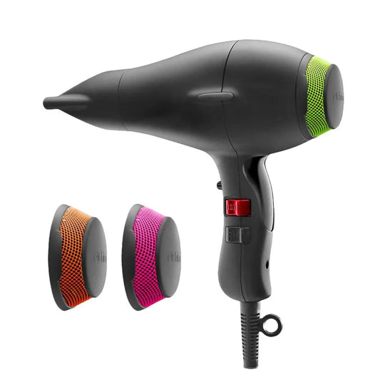 Elchim xlite plus pop asciugacapelli ultraleggero + 3 filtri fluoro